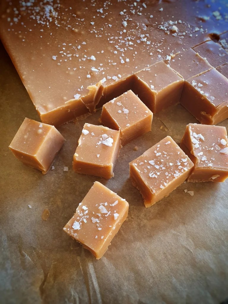 Salt vaniljkolafudge